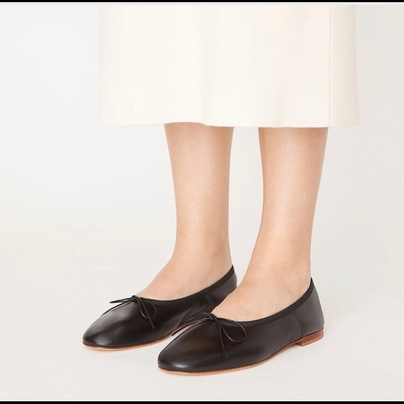 Mansur Gavriel Shoes - Mansur Gavriel Ballet Flats Leather Black 39/9